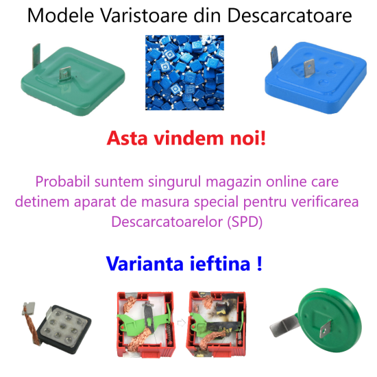 Descarcator Supratensiune Protectie Curent Continuu 2P 800V