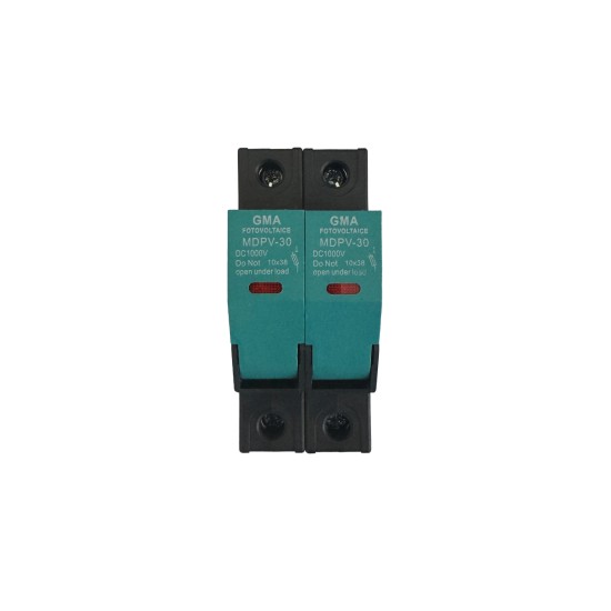 Separator Fuzibil 2P cu Led si Siguranta Fuzibila 32A Protectie Panouri Fotovoltaice Separator Fuzibil 2P cu Led si Siguranta Fuzibila 32A Protectie Panouri Fotovoltaice