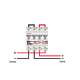 Siguranta Automata Protectie Panouri Fotovoltaice 4P 1000V 20A