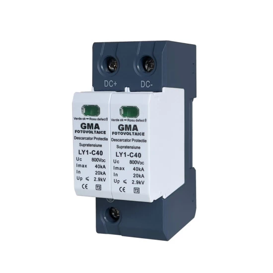 Descarcator Supratensiune Panouri Fotovoltaice 2P 800V 20KA-40KA Descarcator Supratensiune Panouri Fotovoltaice 2P 800V 20KA-40KA