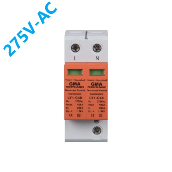 Descarcator Supratensiune Curent Alternativ 2P 275V 20KA-40KA Descarcator Supratensiune Curent Alternativ 2P 275V 20KA-40KA