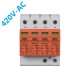 Descarcator Supratensiune Curent Alternativ 4P 420V 20KA-40KA Descarcator Supratensiune Curent Alternativ 4P 420V 20KA-40KA