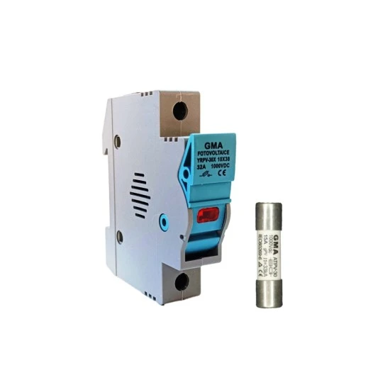 Separator Fuzibil 1P cu Led si Siguranta Fuzibila 15A Protectie Panouri Fotovoltaice Separator Fuzibil 1P cu Led si Siguranta Fuzibila 15A Protectie Panouri Fotovoltaice