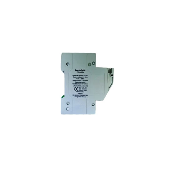 Separator Fuzibil 1P cu Led si Siguranta Fuzibila 16A Protectie Panouri Fotovoltaice